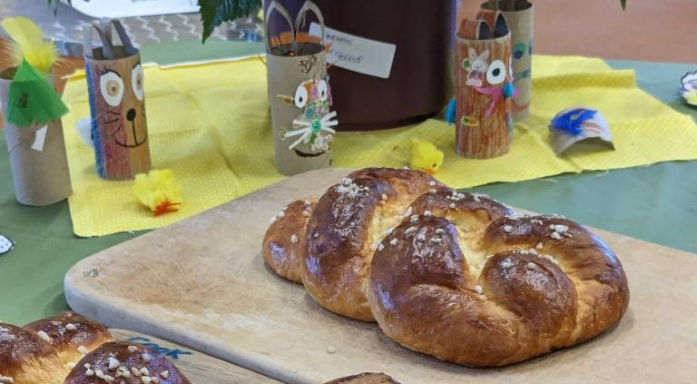 Easter baking and decorations